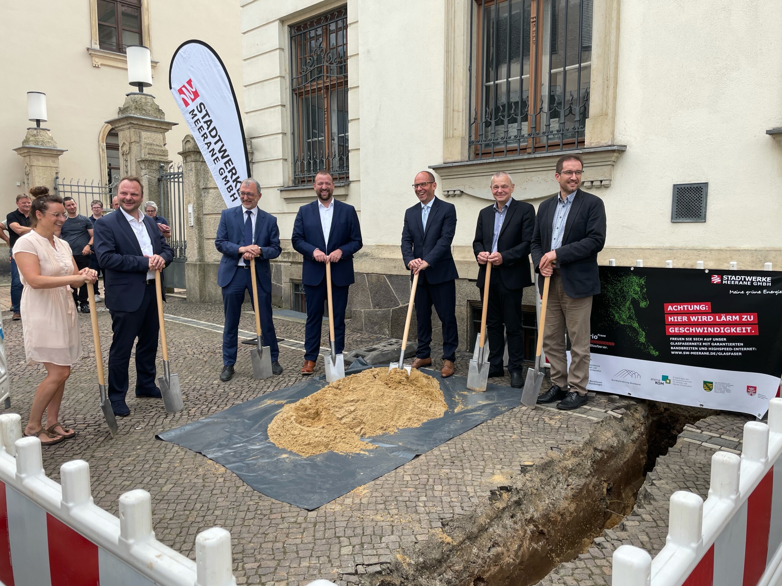 Abschluss_Tiefbau_Breitbandausbau_Meerane