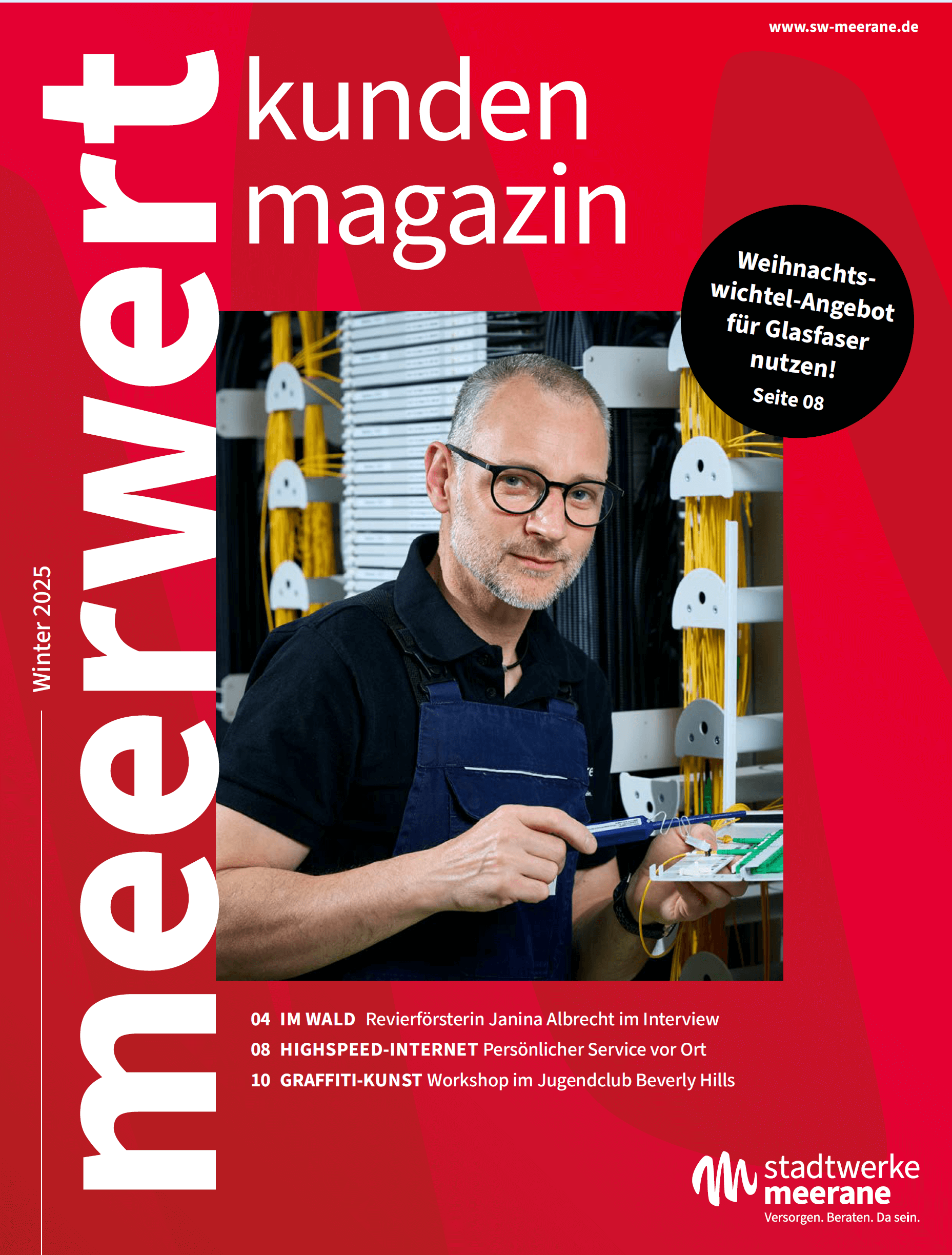 Cover Kundenmagazin